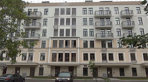 В этом доме находится квартира судьи Шайхутдиновой