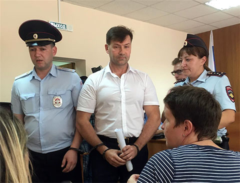 Дмитрий Сазонов - задержание