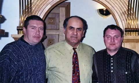 Слева воры в законе: Андрей Трофимов (Трофа), Анзор Мамедов и Александр Громоздин (Гром)