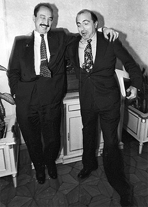 «ЛогоВАЗ». Начало 1990-х. Борис Березовский с Николаем Глушковым