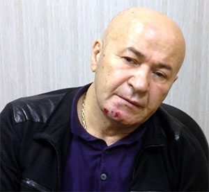 Вор в законе Реваз Бухникашвили - Пецо после задержания