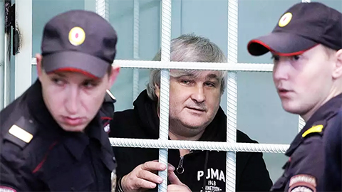 Владимир Вагин на оглашении приговора в Нижегородском суде, 20.10.2015