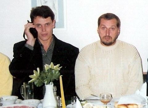 Слева воры в законе: Сергей Коваленко (Мамонтенок), Александр Тимошенко (Тимоха Гомельский)