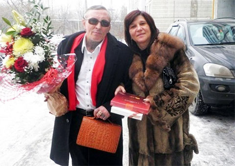 Александр Северов с женой Галиной