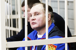 Криминальный авторитет Александр Трунов на суде