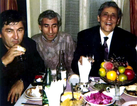 Слева направо: Дато Ташкентский, Зураб и Сво Раф