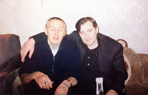Слева воры в законе: Александр Северов (Север) и Камо Егиазаров (Камо Московский)